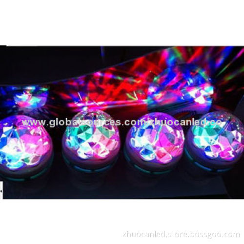 Hot sale LED RGB 3W low power crystal ballsNew